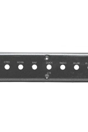 Godfrey Boat Breaker Switch Panel Blank 220281 | Sweetwater 86 Gray Best Choice