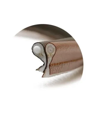 Last Chance Crestliner Boat Double Cord Welting | 5/8 Inch Brown Tan (25 YD)