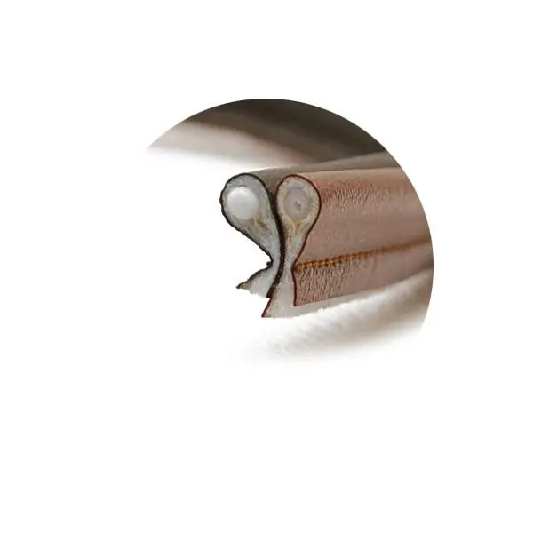 Last Chance Crestliner Boat Double Cord Welting | 5/8 Inch Brown Tan (25 YD)
