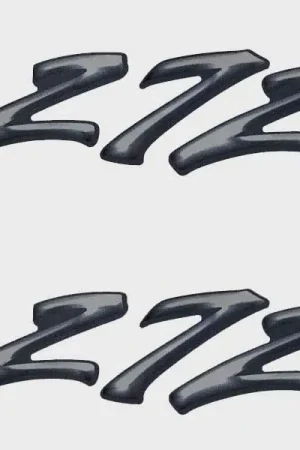 Affordable Rinker Boat Brand Emblem Decal Sticker | 272 Gray / White (Pair)