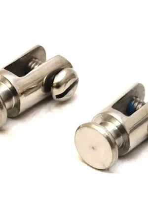 Accon Boat Bimini Fitting Mount AMN-401-P | Stainless 1/4 Inch (Pair) Deal