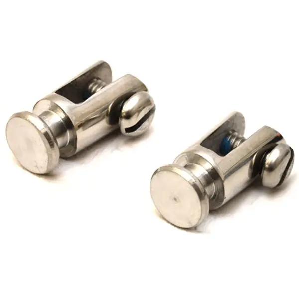 Accon Boat Bimini Fitting Mount AMN-401-P | Stainless 1/4 Inch (Pair) Deal