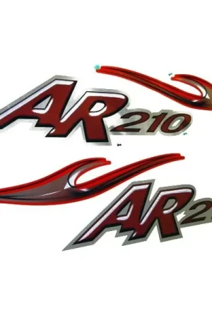 Yamaha Boat Decal FOR-U417J-90 | AR 210 Burgundy 54 Inch (Set of 2) Flash Sale