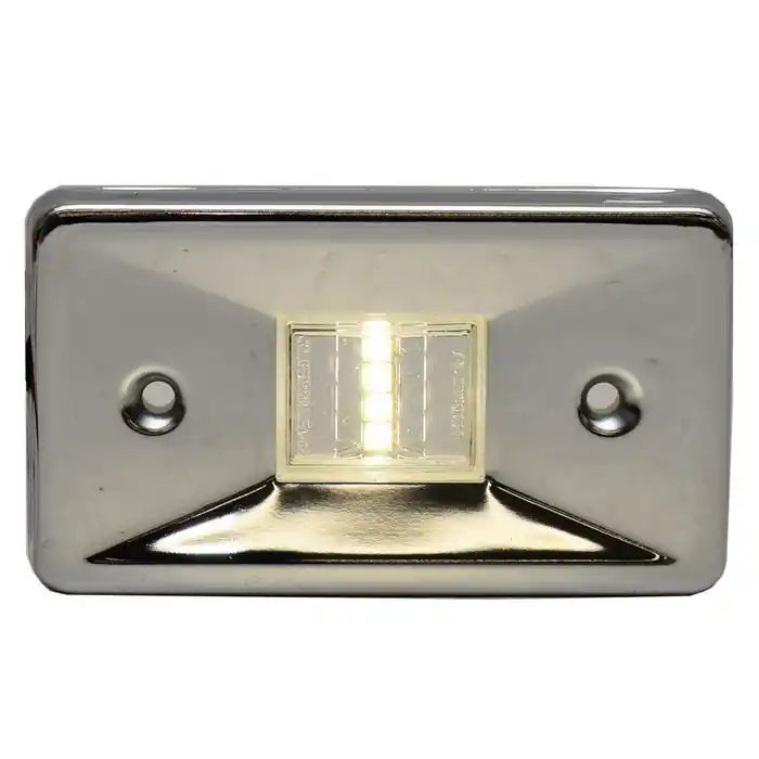Wholesale Seachoice Boat Transom Light 2361 | LED White Rectangular Stainless