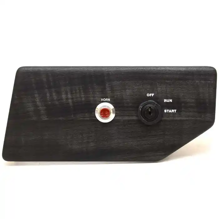 Lowe Boat Ignition Panel 2331116 | Horn 9 1/4 x 4 1/8 Inch Graywood Original