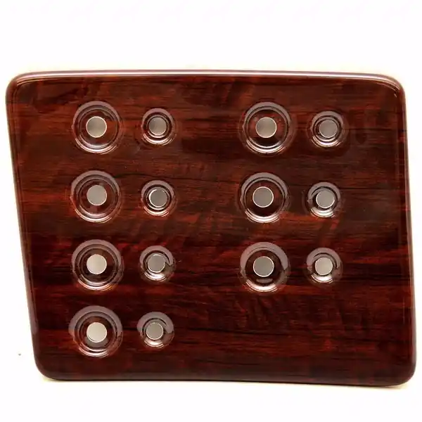 Hot Picks Crest Boat Switch Panel Blank 64348 | Carribbean Woodgrain