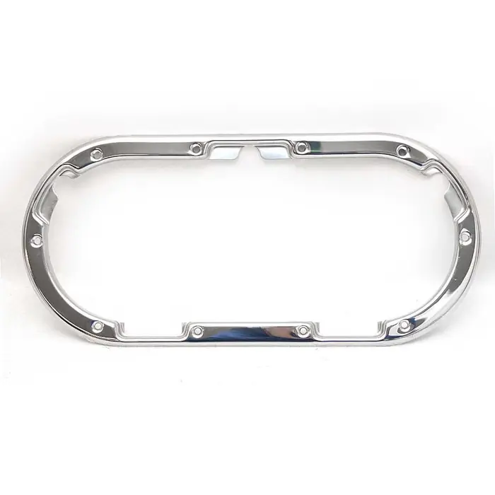Latest Bomar Boat Port Trim Ring ST717-THK-SS | Stainless 17 1/8 x 7 7/8 Inch
