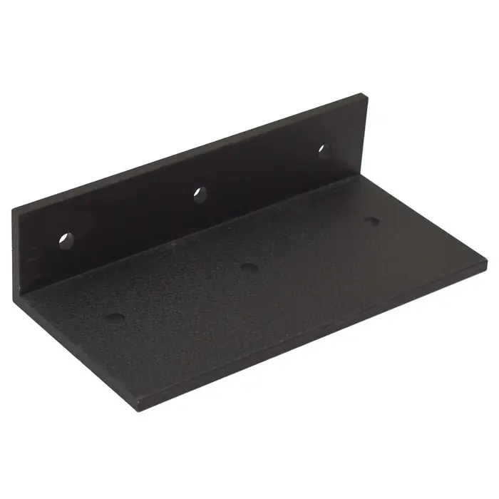 Hot Picks Malibu Boat Blank Mounting Bracket 5550263 | Black Aluminum
