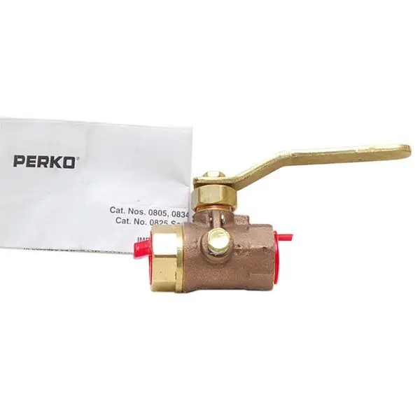 Place Order Perko Boat Ball Valve 0825005PLB | 3/4 Inch Inline