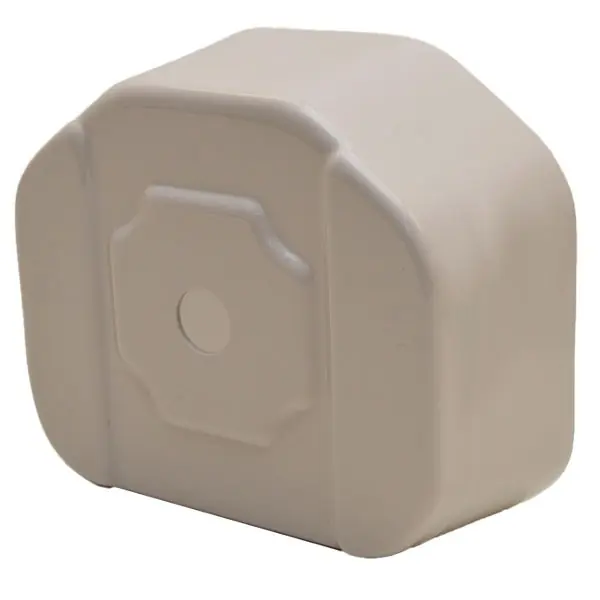 Secure Checkout Boat Spotlight Pedestal 6426-54 | 11 x 9 3/4 x 4 Inch Tan Plastic