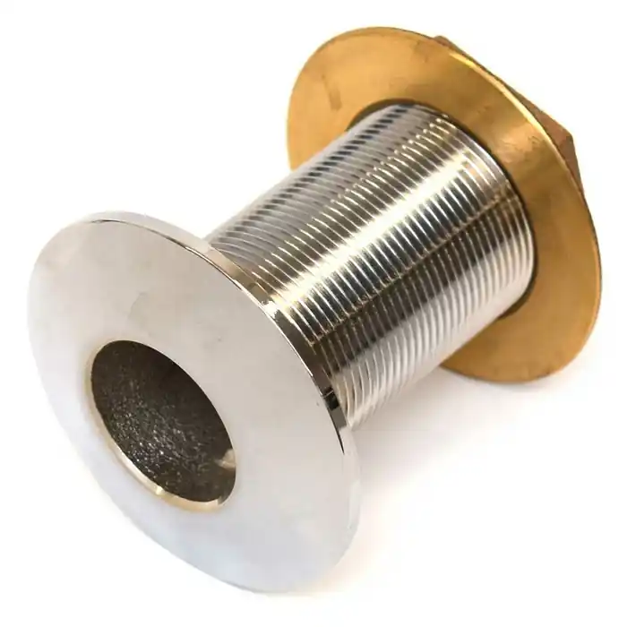 Crownline Boat Thru Hull Fitting | 1 7/8 Inch Stainless Steel Budget