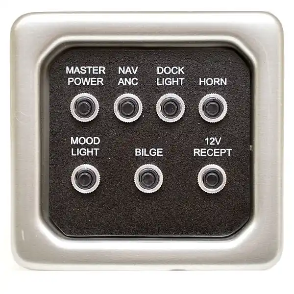 Exclusive Offer Pontoon Boat Breaker Panel | South Bay Steering Console Black