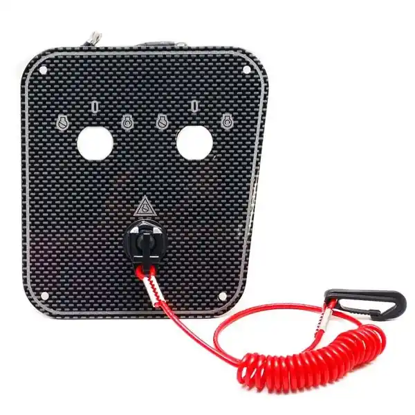 Buy Online Wellcraft Boat Blank Switch Panel 210-05902-F | 6 x 6 5/8 Inch Black