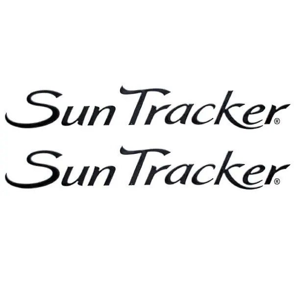 Best Seller Sun Tracker Boat Decal Sticker | 30 1/2 x 4 Inch (Pair)