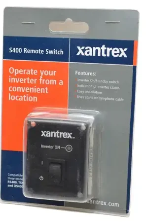 Xantrex Boat Inverter Remote Switch S400 | Rs400 / TS400 / ZS400 Black Trusted Brand