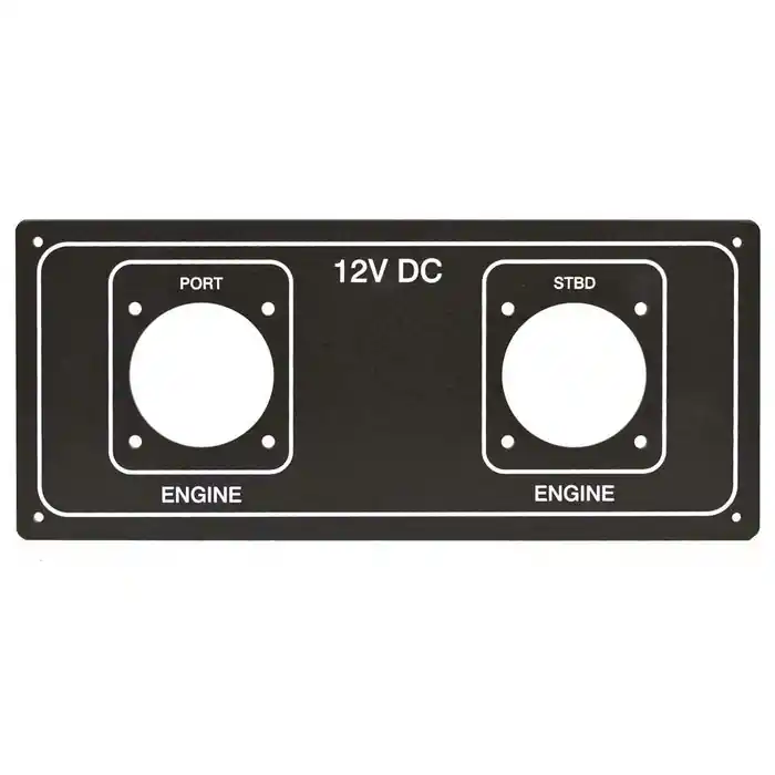 Sea Ray Boat Blank Switch Panel 2293930 | Battery 12 1/8 Inch Aluminum Trending