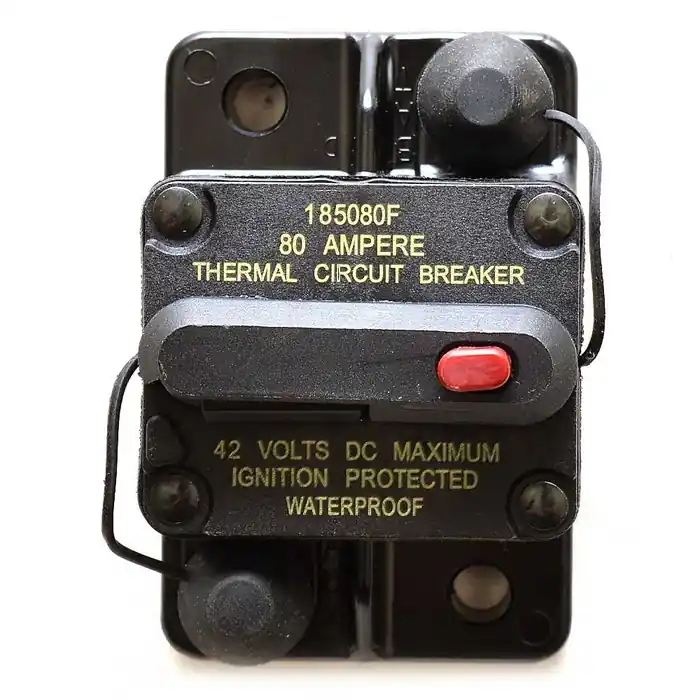 Eaton Bussman Boat Circuit Breaker 185080F | Trolling Motor 80 Amp Bargain
