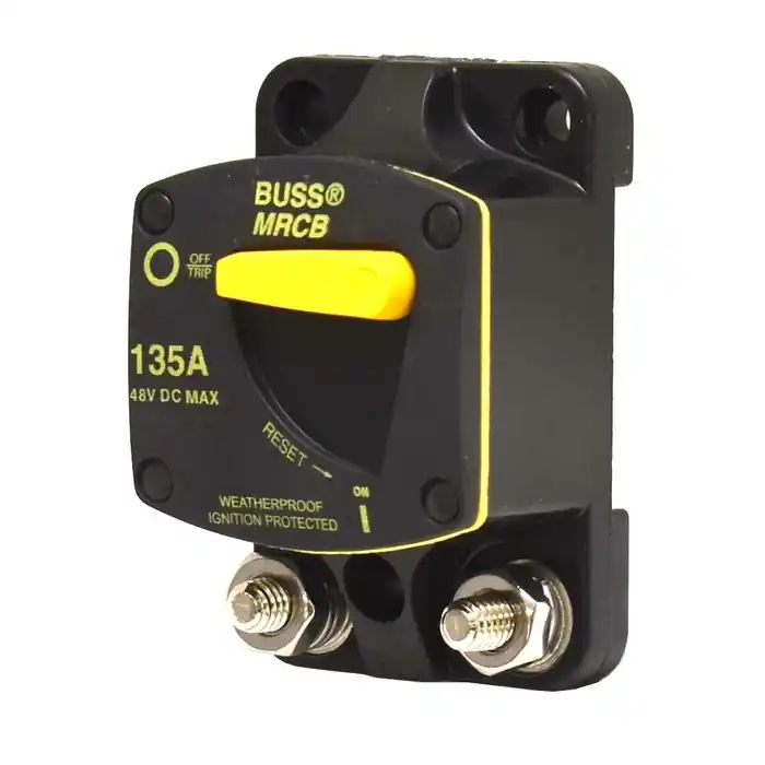 Eaton Bussmann Boat Circuit Breaker 187135F-03-1 | 135A 48V Manual Express Delivery