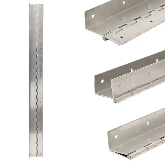 Crownline Boat Offset Hinge 21095 | 4 x 46 Inch 13 Gauge Aluminum Final Sale