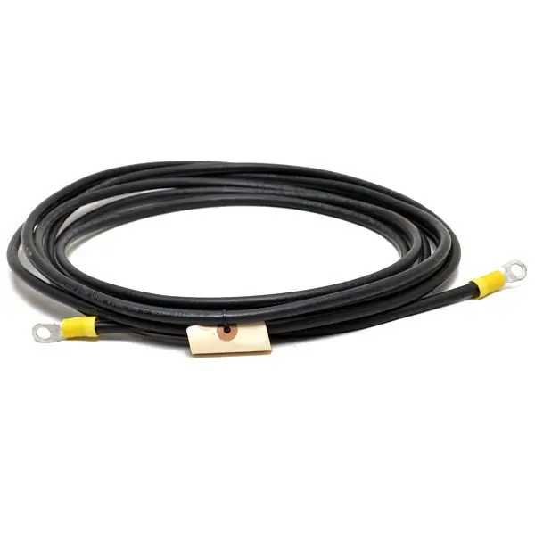 In Demand Lund Boat Battery Cable 1987332 | 4 AWG 24 FT Black