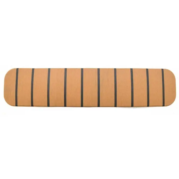 PlasDECK Boat Footrest Mat G-257290-TK-BL | Godfrey Sanpan PVC Teak Same Day Shipping