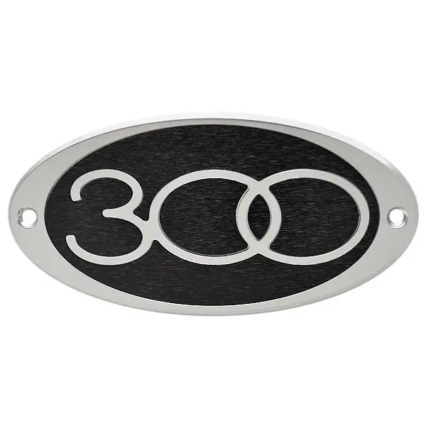 Factory Price MasterCraft Boat Logo Emblem 559006 | 300 Aluminum 7 x 3 1/2 Inch