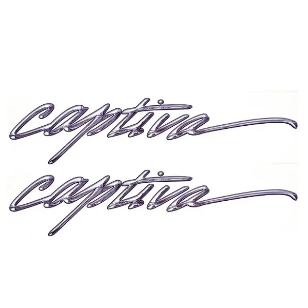 Rinker Boat Brand Decal 218692 | Captiva Logo Stickers (Pair) Place Order