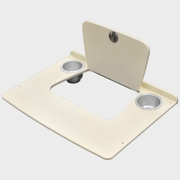 Godfrey Pontoon Boat Fish Station Lid 9724-35 | Sweetwater Off White Time-Limited