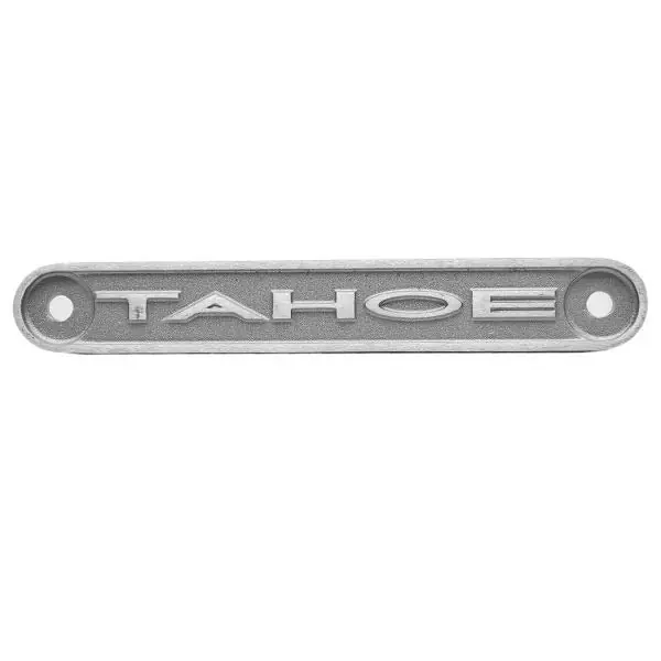 Super Sale Tahoe Boat Logo Name Plate 123749 | 15 1/4 Inch Aluminum