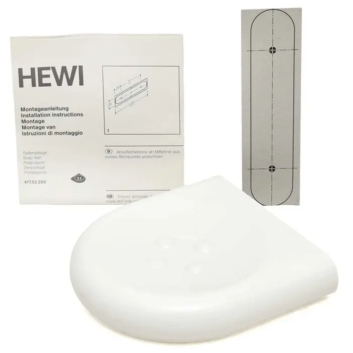 Genuine Hewi Boat Floating Soap Dish Tray 477.02.200/99 | 477 Series White