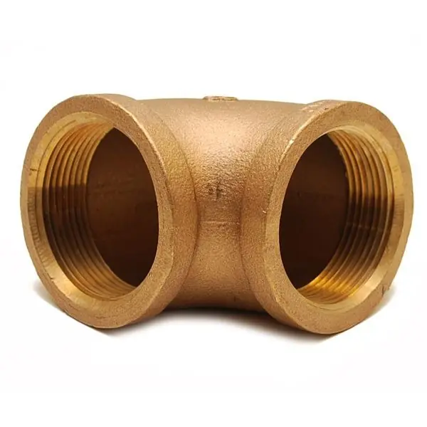 Tracker Boat Elbow Fitting 62584 | 90 Degree 2 1/2 Inch Bronze Save Now