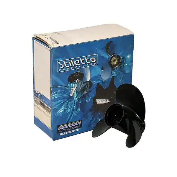 Stiletto Ariva Boat Propeller C11013 | RH 10 1/2 x 13 P Aluminum Affordable