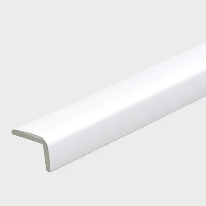 Cobalt Boat Angled Corner Molding | 1 1/2 x 1 Inch White Plastic (5FT) Latest