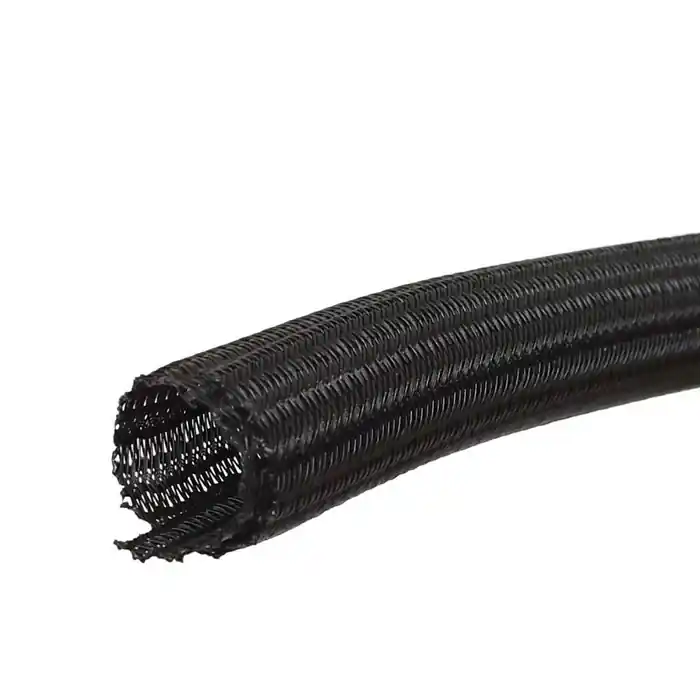 Boat Split Wrap Sleeve X0023KYT2V | 25 FT x 1 Inch Precut Lateral Braided Black Brand New