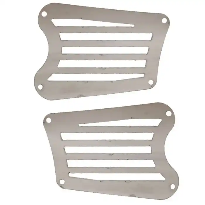 Mega Sale Avalon Pontoon Boat Vent Trim 128144 | Stainless 5 x 3 1/2 Inch (Set of 2)