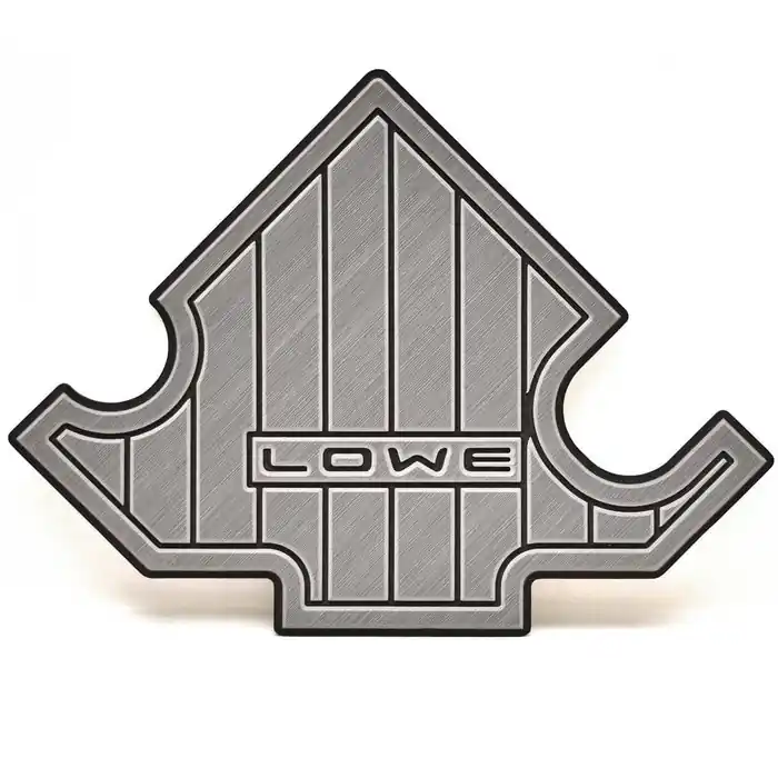 Worldwide Shipping Lowe Boat Non Skid Mat | Gray Black Foam 17 x 23 Inch