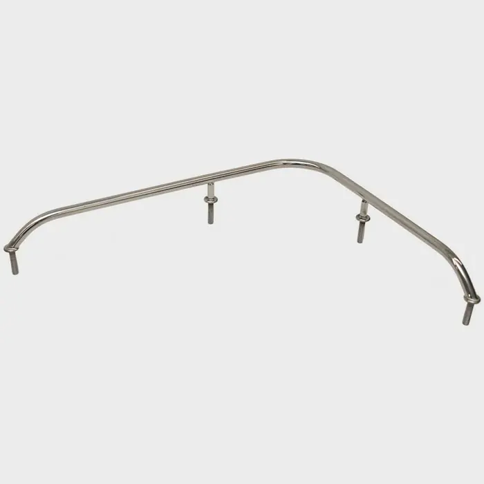 Exclusive Offer Tracker Boat Corner Grab Rail | 4-Post Polished Stainless Steel