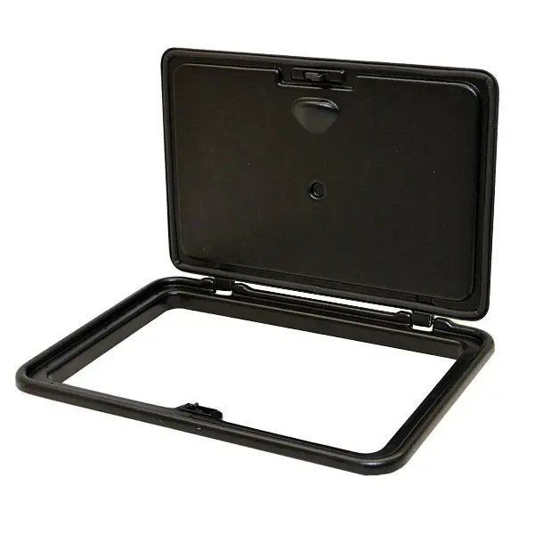 Harris Kayot Boat Storage Hatch Door | 18 1/2 x 11 7/8 Inch Black Free Returns