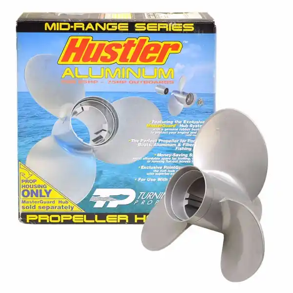 Turning Point Hustler Boat Propeller HU1210 A0 | RH 12 x 10 1/2P Shop Now
