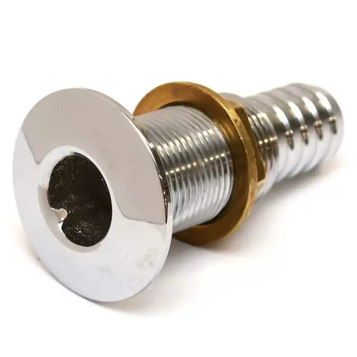 Perko Boat Thru-Hull 0350006DPC | 1 Inch Hose Chrome Plated Bronze Popular