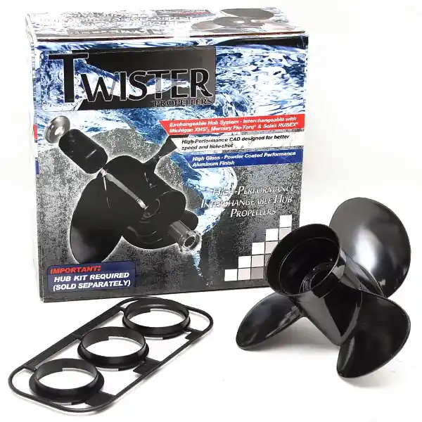 Modern Michigan Wheel Boat Propeller 221501 | RH 10 1/2 x 9P Aluminum