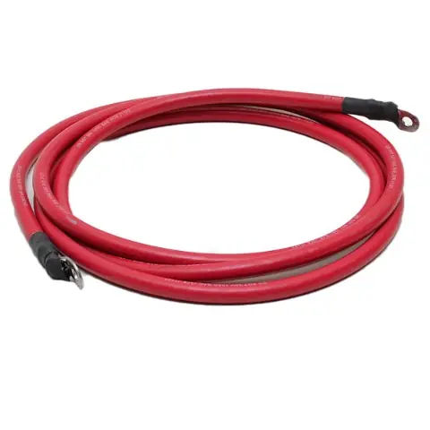 Cobalt Boat 2/0 AWG Marine Battery Cable | Red 11 Foot Professional Grade