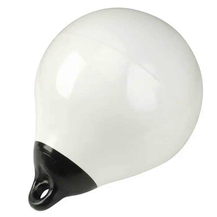 Best Choice Dock Mate Boat Inflatable Mooring Buoy DE95718O | 18 Inch White Vinyl