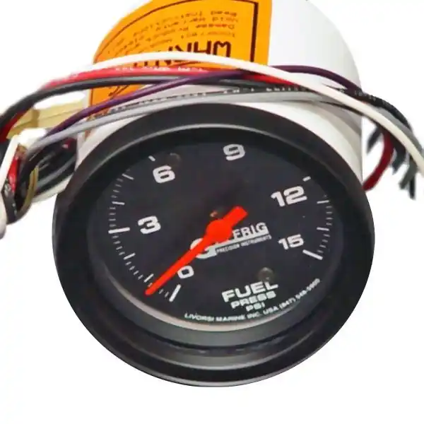 Seasonal Sale Gaffrig Performance Boat Fuel Pressure Gauge GFSFP15 | 2 1/2 Inch