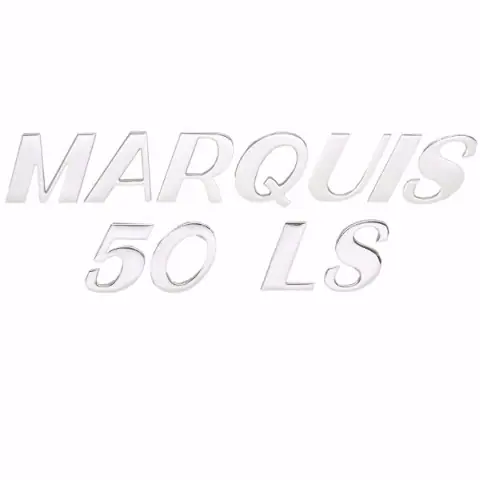 Cheap Marquis Boat Logo Emblem Decal Sticker 8150578 | Raised 50 LS