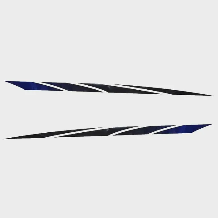 Glastron Boat Graphic Decal 0573043 | Blue Black Sticker (Set of 2) Place Order