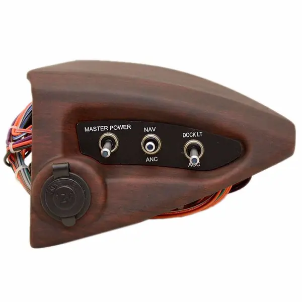 Editor’s Pick Forest River Boat Switch Panel 245-05929-P | South Bay 500 Faux Mahogany