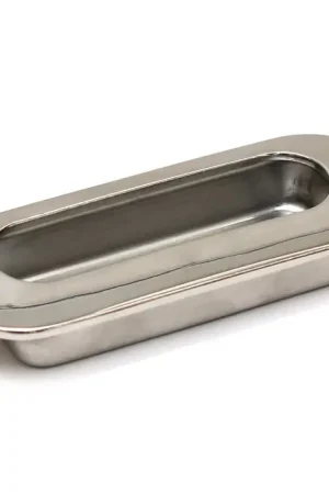 Worldwide Shipping Sugatsune Boat Recessed Cabinet Pull HH-DS114M | Lamp Avalon Oval Stainless