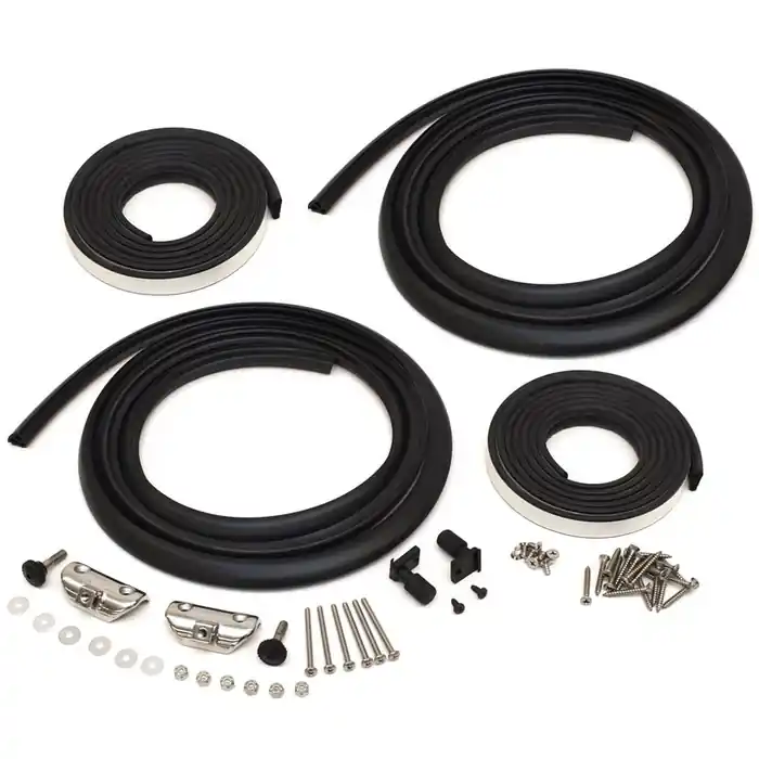 In Demand Malibu Boat Windshield Hardware 5791014 | Taylor Made (Kit)