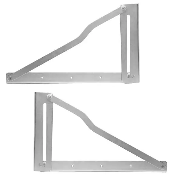Larson Boat Folding Shelf Hinges / Brackets | Matte Finish SS (Set of 2) Hot Picks
